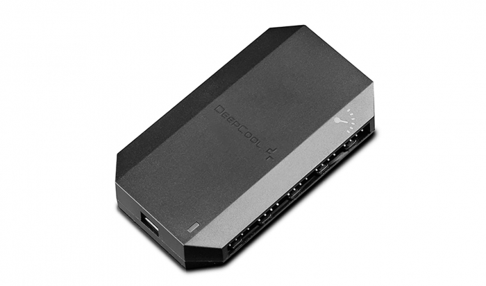 FAN HUB DEEPCOOL pt. 10 ventilatoare, control PWM "FH-10". "DP-F10PWM-HUB" [2]