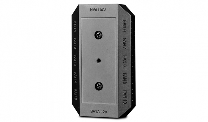 FAN HUB DEEPCOOL pt. 10 ventilatoare, control PWM "FH-10". "DP-F10PWM-HUB" [3]