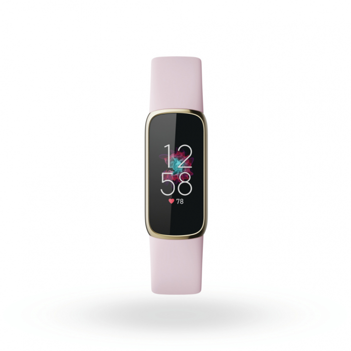 Fitbit Luxe Special Edition Gorjana w Jewellery Band - Soft Gold/Peony [3]