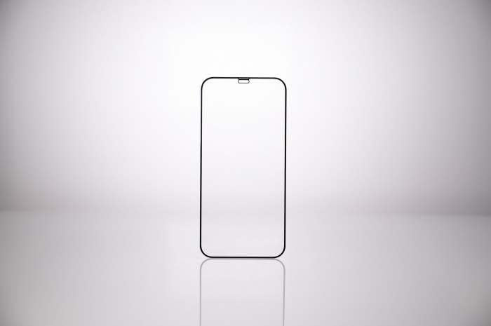 FOLIE STICLA  Spacer pentru Iphone 12 Pro Max, grosime 0.3mm, acoperire totala ecran, strat special anti-ulei si anti-amprenta, Tempered Glass, sticla 9D, duritate 9H \\"SPPG-AP-IP12PM-TG\\" [2]