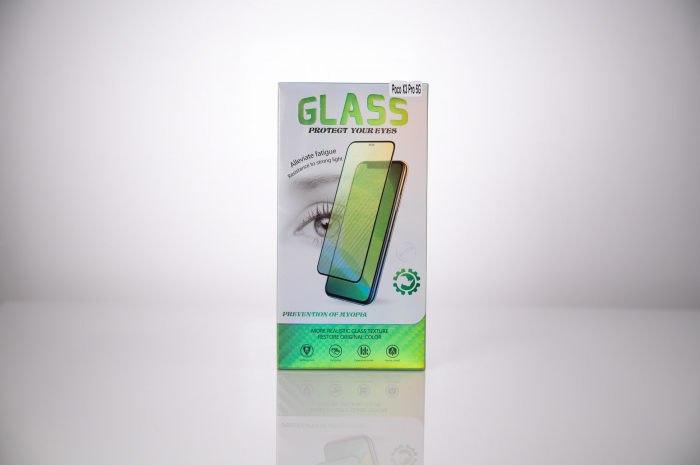FOLIE STICLA  Spacer pentru Xiaomi Pocophone X3 Pro 5G, grosime 0.3mm, acoperire totala ecran, strat special anti-ulei si anti-amprenta, Tempered Glass, sticla 9D, duritate 9H \\"SPPG-XI-PC-X3P5G-TG\\ [4]