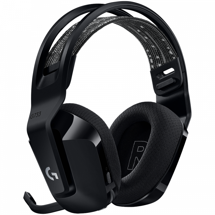 LOGITECH G733 LIGHTSPEED Wireless RGB Gaming Headset - BLACK [3]