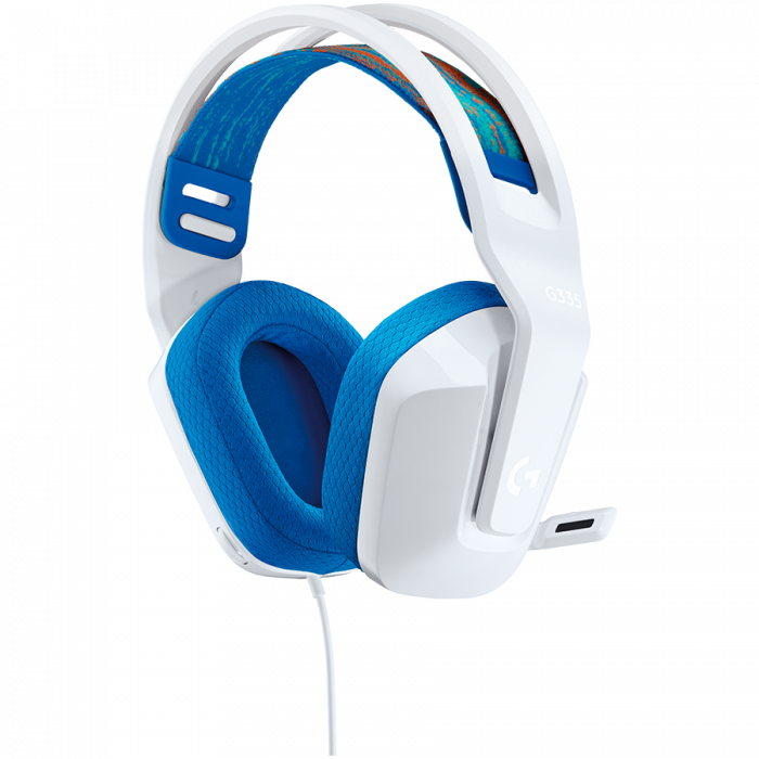 LOGITECH G335 Wired Gaming Headset - WHITE - 3.5 MM [3]