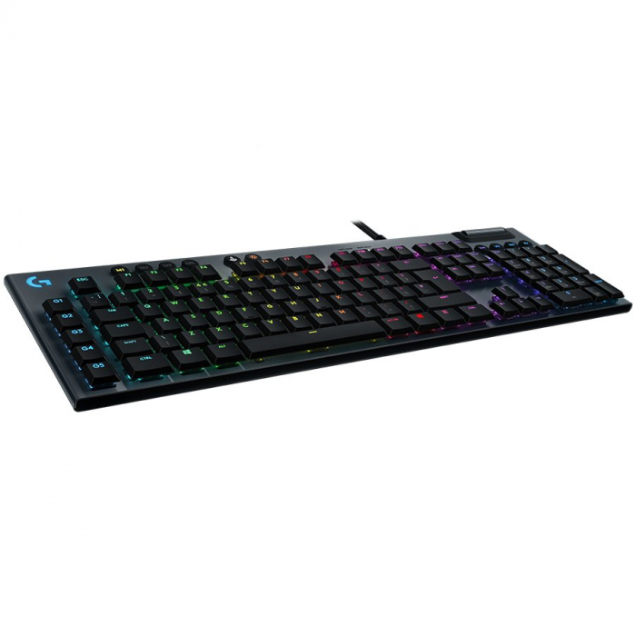LOGITECH G815 Corded LIGHTSYNC Mechanical Gaming Keyboard - CARBON - US INT'L - LINEAR [2]