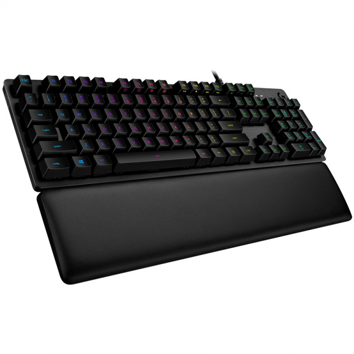 LOGITECH G513 Corded LIGHTSYNC Mechanical Gaming Keyboard - CARBON - US INT'L - USB - TACTILE [2]