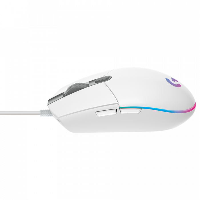 LOGITECH G102 LIGHTSYNC Corded Gaming Mouse - WHITE - USB - EER [4]