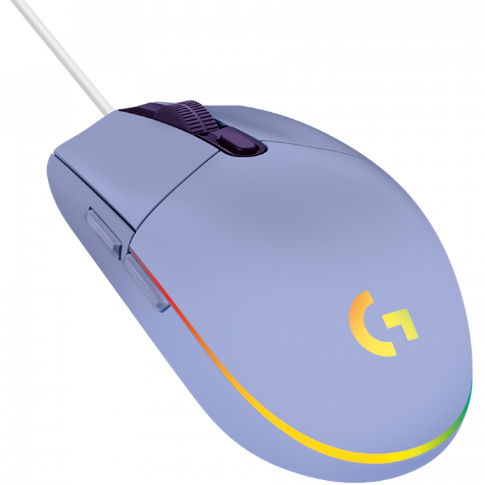 LOGITECH G102 LIGHTSYNC Corded Gaming Mouse - LILAC - USB - EER [2]
