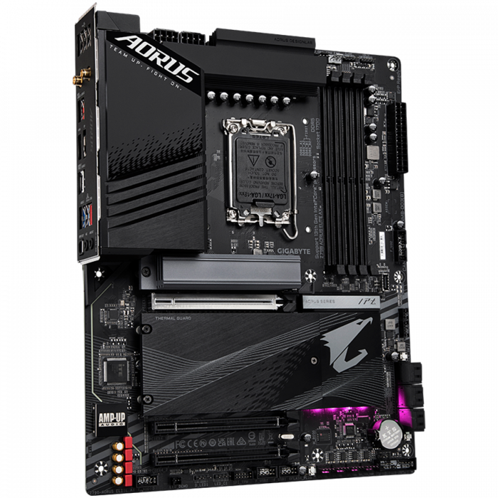 GIGABYTE Mainboard Desktop Z790 AORUS ELITE AX (LGA1700, 4x DDR5 max. 128GB, 1x PCI-E 5.0 x16x16, 2x PCI-E x16x4, 3x M.2 4.0, 6x SATA, 1x USB Type-C 3.2 Gen2x2, 2x USB 3.2, 3x USB 3.1, 4x USB2.0, 1xDP [2]