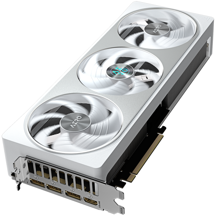 GIGABYTE Video Card NVIDIA GeForce RTX 5070 AERO OC 12G (12GB GDDR7/192bit, PCI-E 5.0, Recommended PSU 750W, 16Pin Power connector, 3x DP, 1x HDMI) [5]