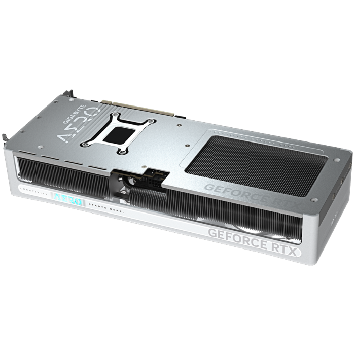 GIGABYTE Video Card NVIDIA GeForce RTX 5070 AERO OC 12G (12GB GDDR7/192bit, PCI-E 5.0, Recommended PSU 750W, 16Pin Power connector, 3x DP, 1x HDMI) [4]