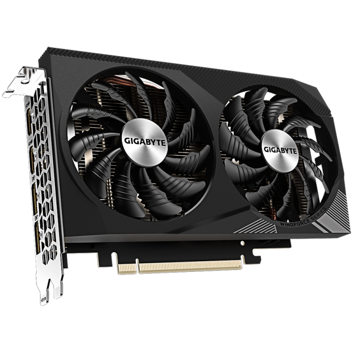 GIGABYTE Video Card NVIDIA RTX 3050 WINDFORCE OC V2 8G GDDR6/128bit, PCI-E 4.0, 1xDP 1.4, 1xHDMI 2.1, 1xDVI-D, Retail [2]
