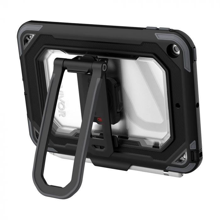 Griffin Survivor All-Terrain for iPad Mini - Black/Gray/Clear (B2B) Anitmicrobial Version [3]