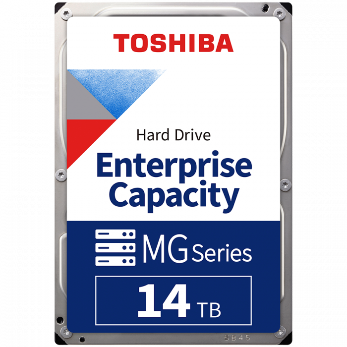HDD Server TOSHIBA MG09 14TB CMR 512e, 3.5'', 512MB, 7200RPM, SATA, SKU: HDEPZ12GEA51F [1]
