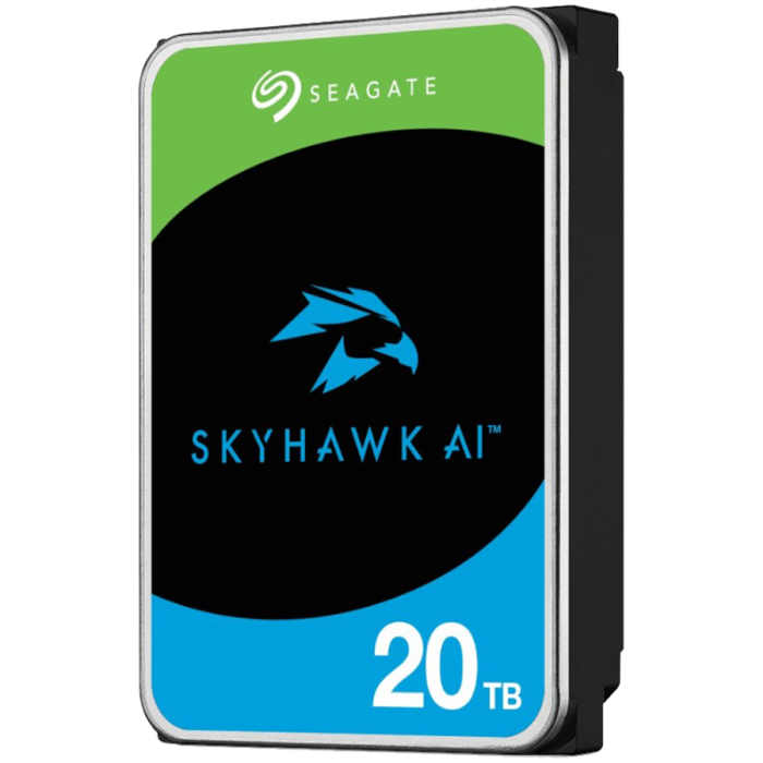 HDD Video Surveillance SEAGATE SkyHawk AI 20TB CMR, 3.5", 512MB, SATA, Rescue Services 3 ani, TBW: 550 [2]