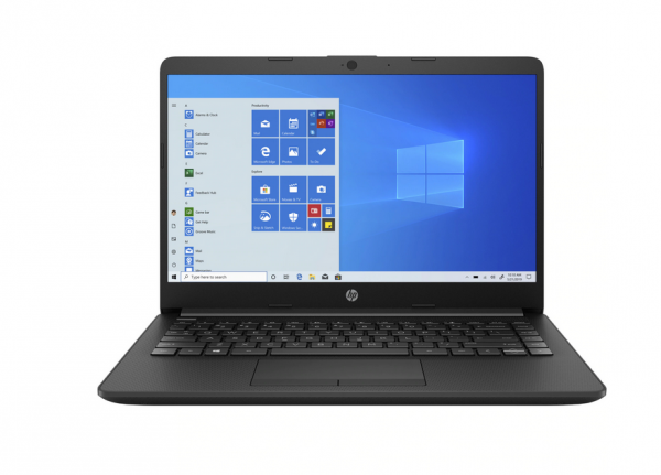 Laptop ultraportabil HP 14-dk1009nq cu procesor AMD Ryzen™ 3 3250U pana la 3.50 GHz, 14", HD, 4GB, 256GB SSD, AMD Radeon™ Vega M, Windows 10 Home , Jet Black [1]