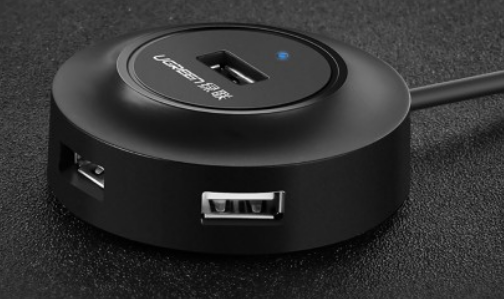 HUB extern Ugreen, \\"CR106\\" porturi USB: USB 2.0 x 4, conectare prin USB 2.0, lungime 1 m, negru, \\"20277\\" (include TV 0.8lei) - 6957303822775 [2]