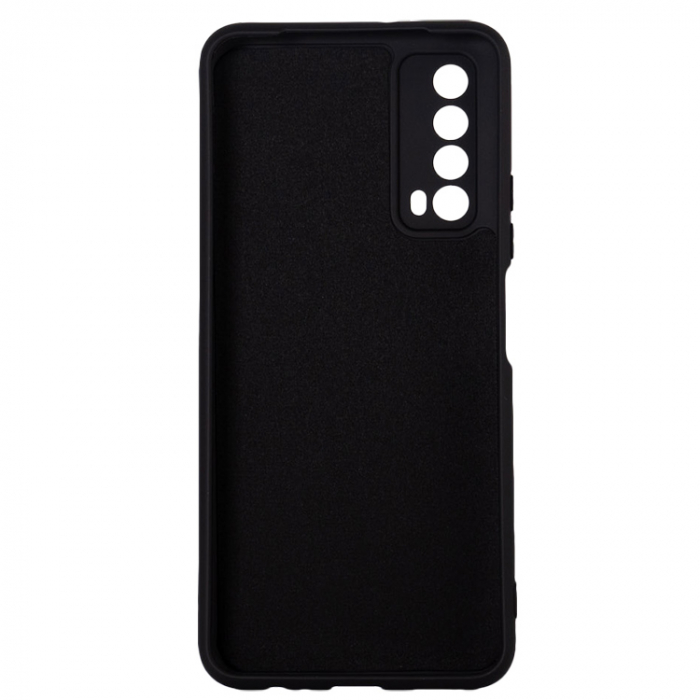 HUSA SMARTPHONE Spacer pentru Huawei P Smart(2021), grosime 2mm, material flexibil silicon + interior cu microfibra, negru \\"SPPC-HU-P-S-SLK\\" [2]