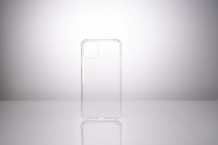 HUSA SMARTPHONE Spacer pentru Iphone 11, grosime 1.5mm, protectie suplimentara antisoc la colturi, material flexibil TPU, transparenta \\"SPPC-AP-IP11-CLR\\" [2]