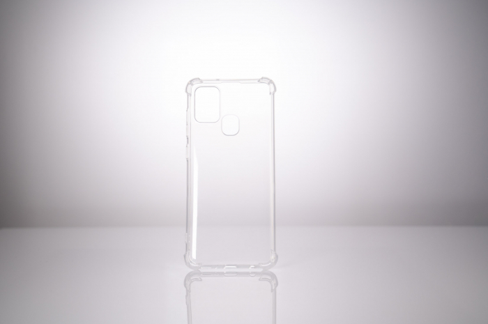 HUSA SMARTPHONE Spacer pentru Samsung Galaxy A21S, grosime 1.5mm, protectie suplimentara antisoc la colturi, material flexibil TPU, transparenta \\"SPPC-SM-GX-A21S-CLR\\" [2]