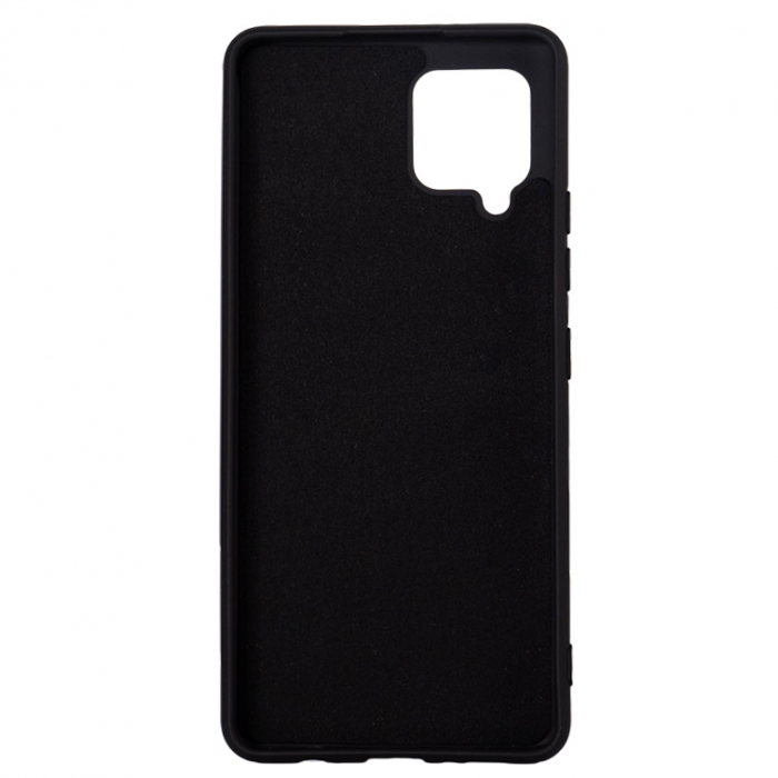 HUSA SMARTPHONE Spacer pentru Samsung Galaxy A42, grosime 2mm, material flexibil silicon + interior cu microfibra, negru \\"SPPC-SM-GX-A42-SLK\\" [2]