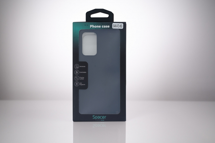 HUSA SMARTPHONE Spacer pentru Samsung Galaxy A72, grosime 1.5mm, material flexibil TPU, negru \\"SPPC-SM-GX-A72-TPU\\" [2]