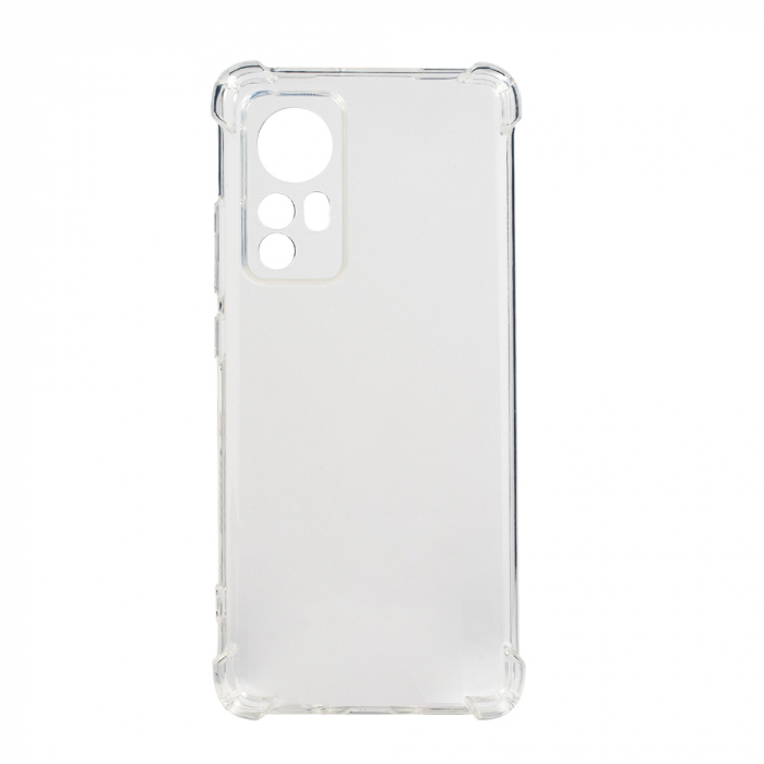 HUSA SMARTPHONE Spacer pentru Xiaomi 12 X, grosime 1.5mm, protectie suplimentara antisoc la colturi, material flexibil TPU, transparenta "SPPC-XI-12X-CLR" [2]