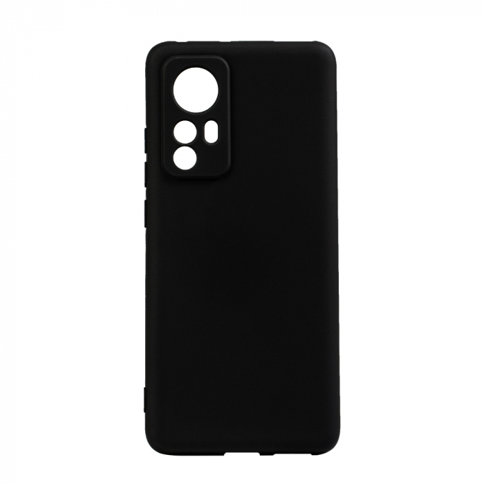 HUSA SMARTPHONE Spacer pentru Xiaomi 12 X, grosime 2mm, material flexibil silicon + interior cu microfibra, negru "SPPC-XI-12X-SLK" [2]
