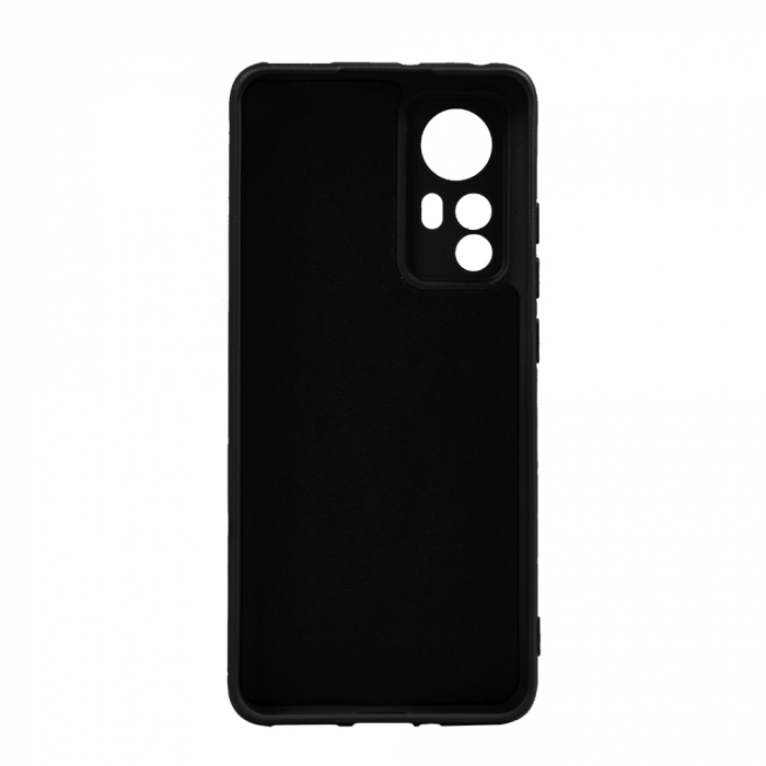 HUSA SMARTPHONE Spacer pentru Xiaomi 12 X, grosime 2mm, material flexibil silicon + interior cu microfibra, negru "SPPC-XI-12X-SLK" [3]