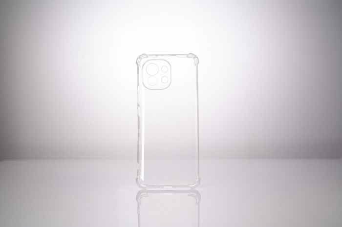 HUSA SMARTPHONE Spacer pentru Xiaomi Mi 11 5G, grosime 1.5mm, protectie suplimentara antisoc la colturi, material flexibil TPU, transparenta \\"SPPC-XI-MI-115G-CLR\\" [2]