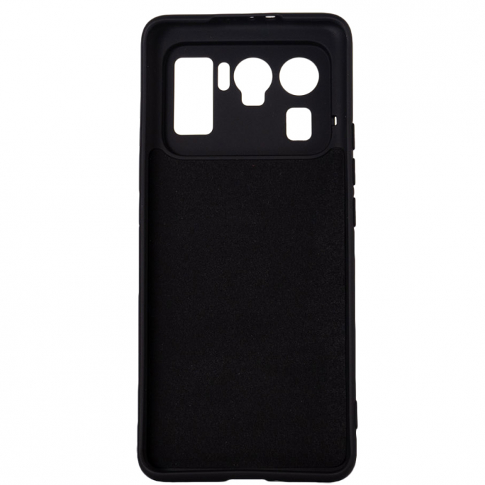 HUSA SMARTPHONE Spacer pentru Xiaomi Mi 11 Ultra 5G, grosime 2mm, material flexibil silicon + interior cu microfibra, negru \\"SPPC-XI-MI-11U5G-SLK\\" [2]