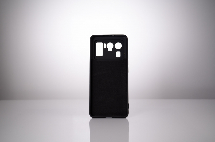 HUSA SMARTPHONE Spacer pentru Xiaomi Mi 11 Ultra 5G, grosime 2mm, material flexibil silicon + interior cu microfibra, negru \\"SPPC-XI-MI-11U5G-SLK\\" [3]