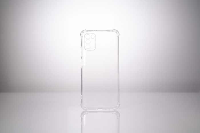HUSA SMARTPHONE Spacer pentru Xiaomi Pocophone M3, grosime 1.5mm, protectie suplimentara antisoc la colturi, material flexibil TPU, transparenta \\"SSPPC-XI-PC-M3-CLR\\" [2]