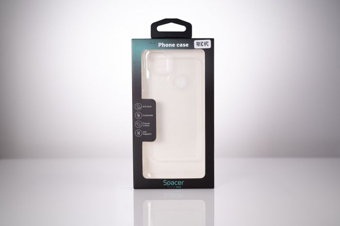 HUSA SMARTPHONE Spacer pentru Xiaomi Redmi 9C, grosime 1.5mm, protectie suplimentara antisoc la colturi, material flexibil TPU, transparenta \\"SPPC-XI-RM-9C-CLR\\" [3]