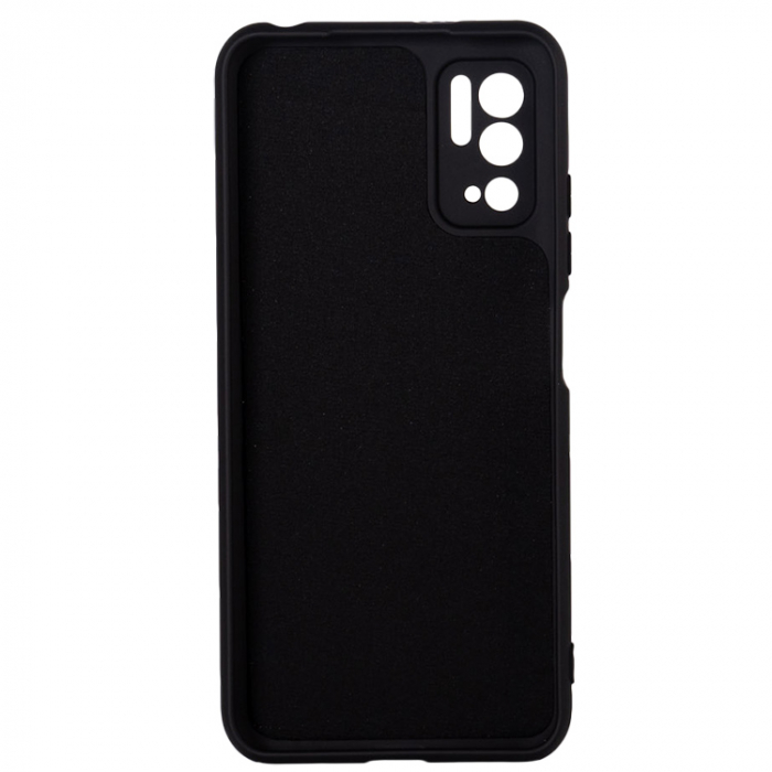 HUSA SMARTPHONE Spacer pentru Xiaomi Redmi Note 10 5G, grosime 2mm, material flexibil silicon + interior cu microfibra, negru \\"SPPC-XI-RM-N105G-SLK\\" [2]