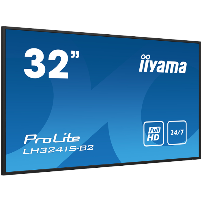 IIYAMA LFD LH3241S-B2 32" Full HD professional large format display with USB media playback 350 cd/m² 1200:1 8ms 24/7 landscape, portrait [4]