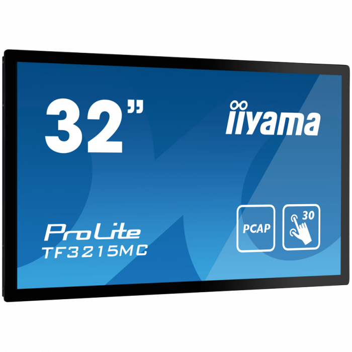 IIYAMA Monitor LED TF3215MC-B2 Open Frame PCAP 30 point touch 31.5" AMVA 1920x1080 16:98 500cd 3000:1 8ms projective capacitive landscape, portrait [2]