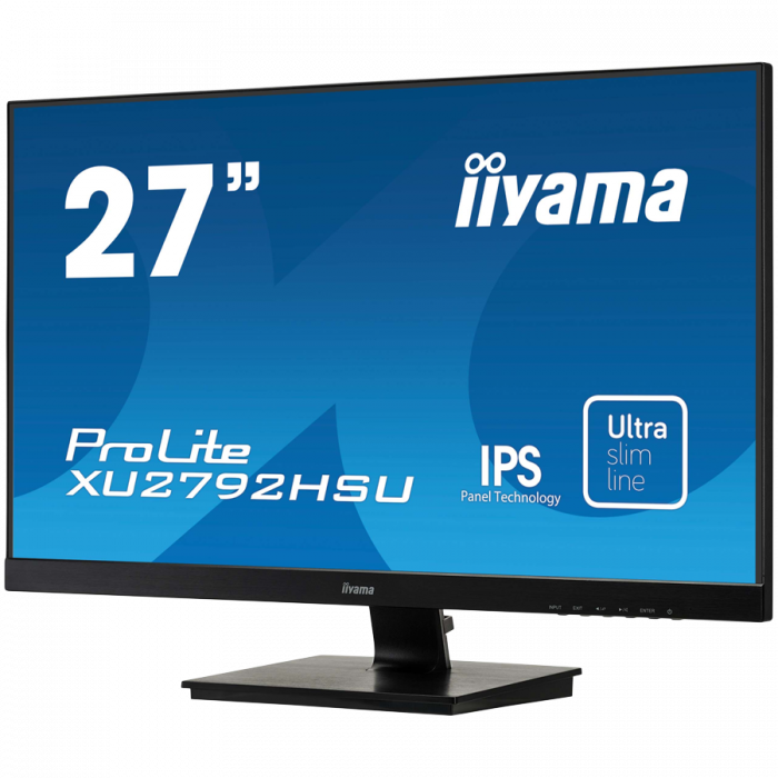 IIYAMA Monitor LED XU2792HSU-B6 27" IPS 1920 x 1080 @100Hz 16:9 250 cd/m² 1300:1 0.4ms HDMI DP USB x 4 3.2v Tilt [3]