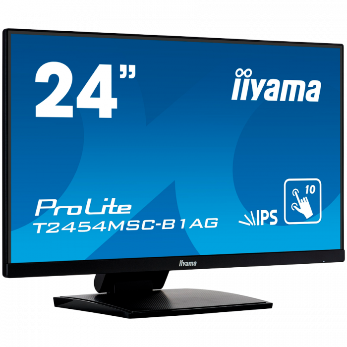 Iiyama PROLITE T2454MSC-B2AG monitor 23,8 TOUCH SCREEN FHD 75 Hz IPS 300 cd 4 ms HDMI DP SPEAKERS Black [2]