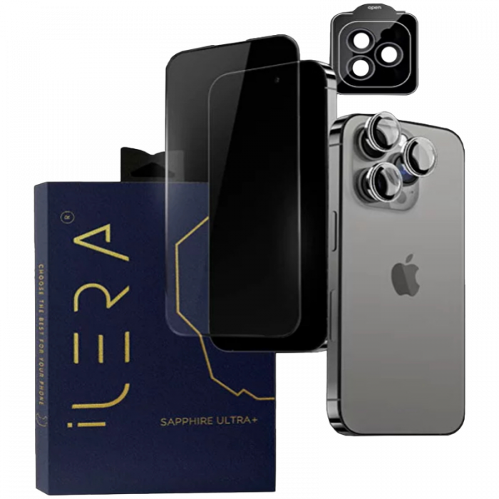 iLera Sapphire Ultra + Glass for iPhone 16 | 15 [1]