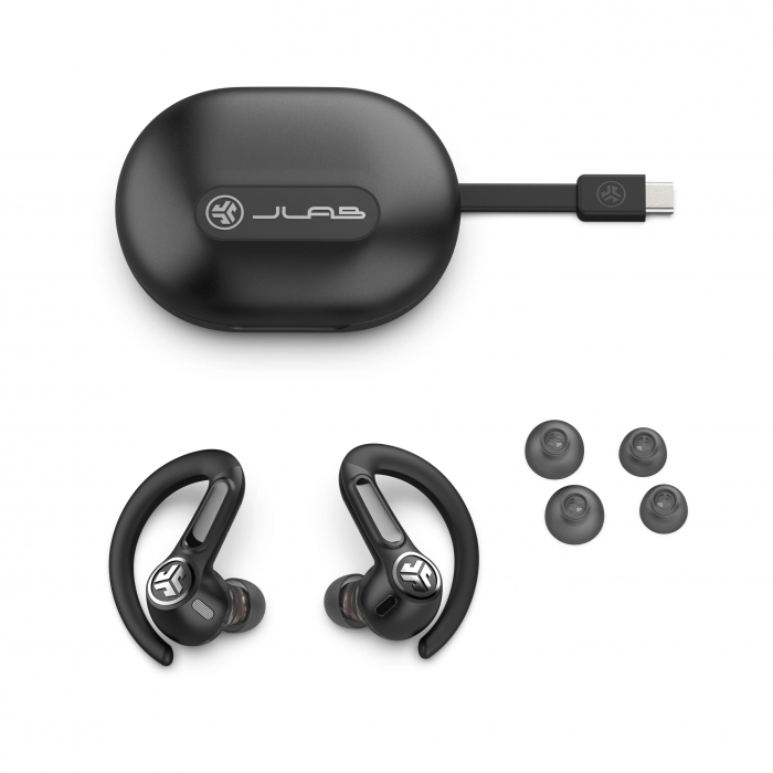 JLAB Epic Sport ANC 3 True Wireless Earbuds - Black [3]