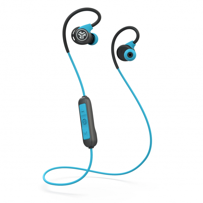 JLAB Fit Sport 3 Wireless Fitness Earbuds - Black/Blue [4]
