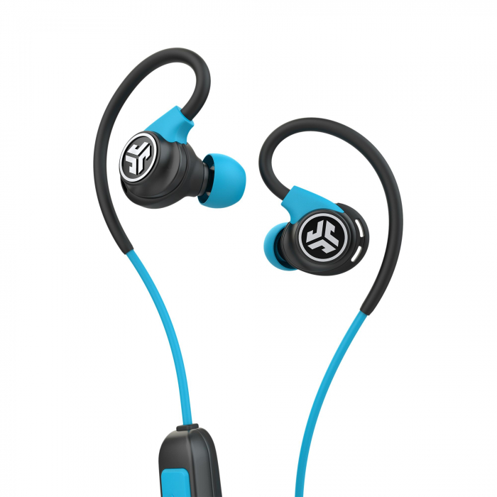 JLAB Fit Sport 3 Wireless Fitness Earbuds - Black/Blue [3]