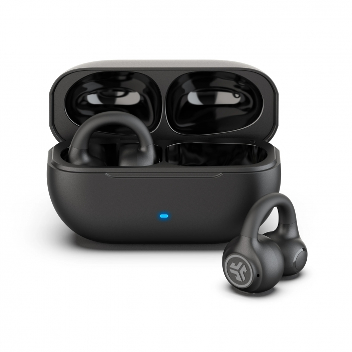JLAB Flex Open Air Clip True Wireless Earbuds - Black [1]
