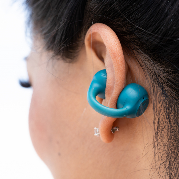 JLAB Flex Open Air Clip True Wireless Earbuds - Teal [5]