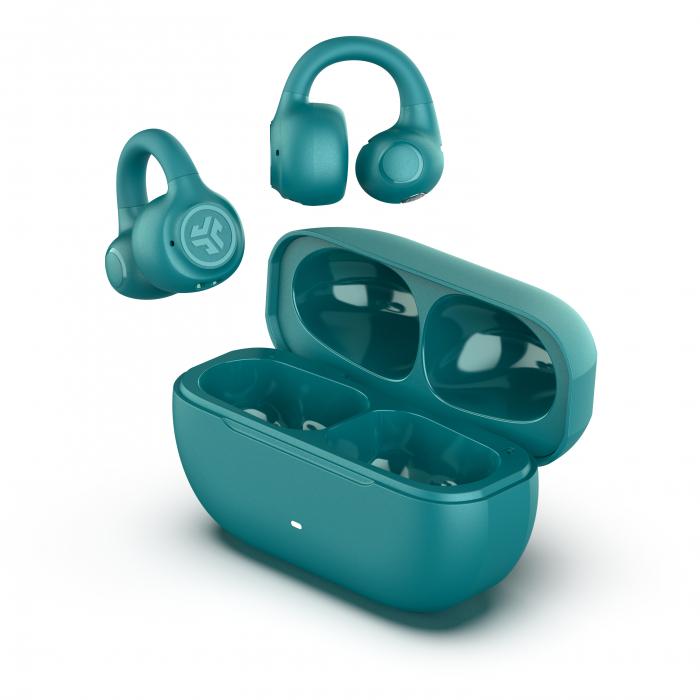 JLAB Flex Open Air Clip True Wireless Earbuds - Teal [6]