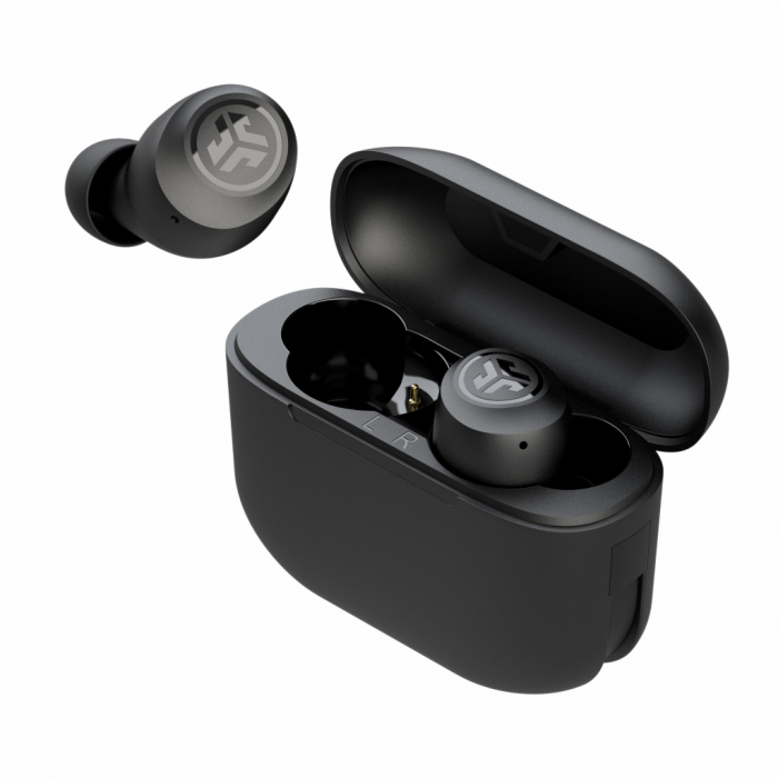 JLAB Go Pop Plus True Wireless Earbuds - Black [5]
