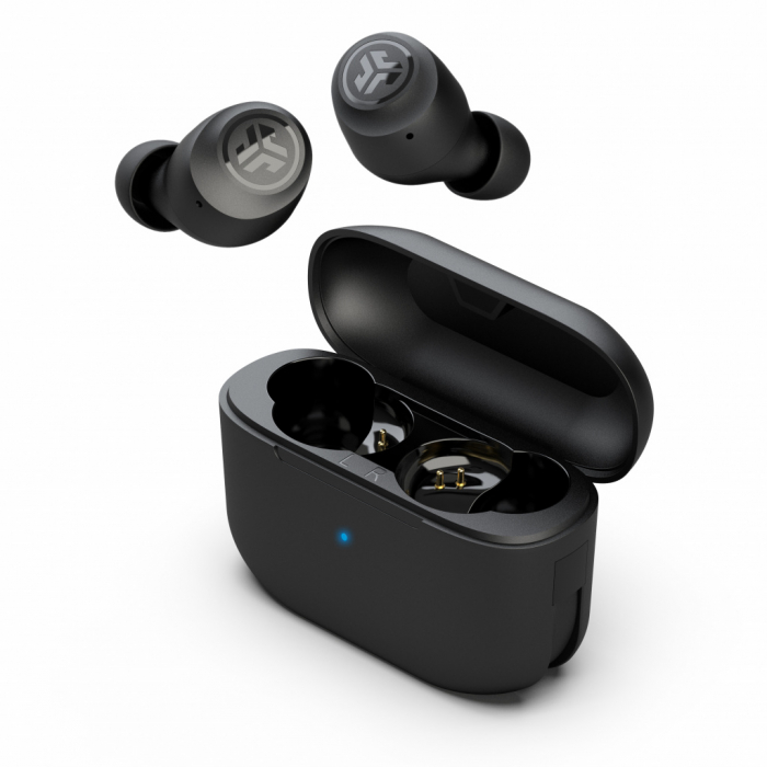 JLAB Go Pop Plus True Wireless Earbuds - Black [3]