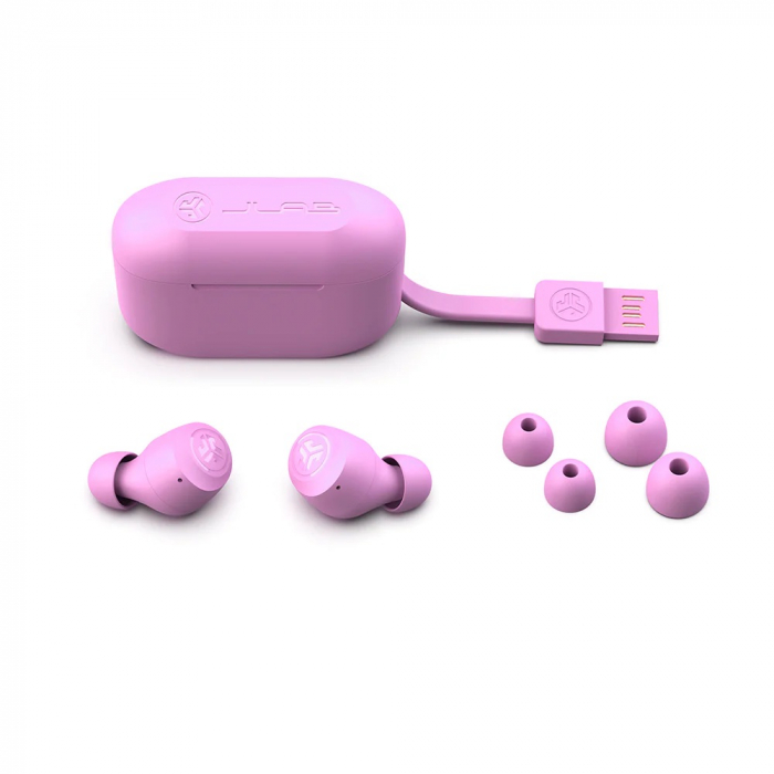 JLAB Go Pop Plus True Wireless Earbuds - Pink [5]