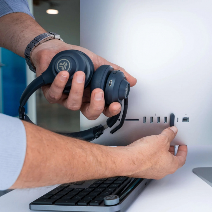 JLAB GO Work Gen 2 Wireless Headset Web Version - Graphite [6]
