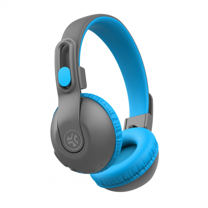 JLAB JBuddies Studio 2 Kids Wireless Headphones - Blue/Gray [4]